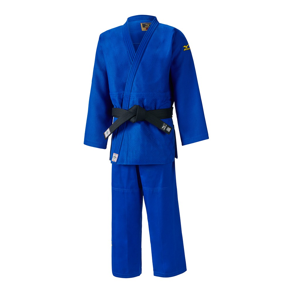 Mizuno Men's Yusho IJF Judogis Blue (5A5127-BRY)